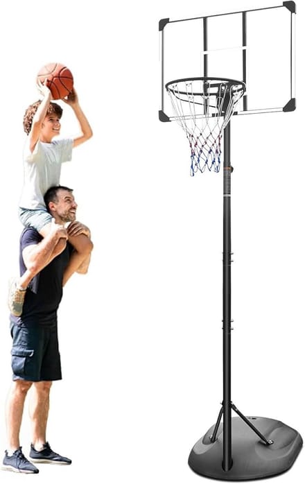 Verstelbare Basketballring Hoogte 228 tot 274 cm voor Buiten