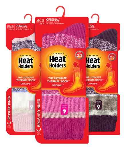 Heat Holders3 paar thermo wintersokken voor dames - Sydney