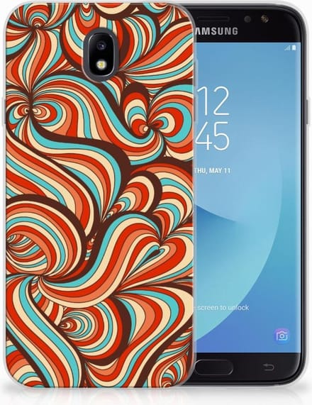 Samsung Galaxy J7 2017 | J7 Pro Hoesje maken Retro