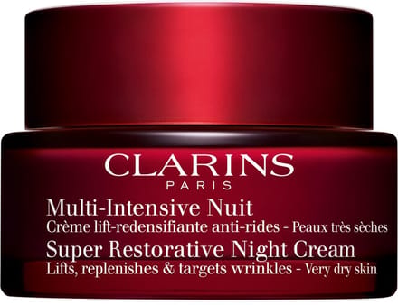 Clarins Super Restorative Night Cream Very Dry Skin Clarins - Super-restorative Super Restorative Night Cream - Very Dry Skin  - 50 ML