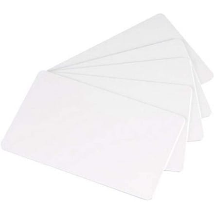 Zebra Premier PVC 30 MIL (b x h) 85 mm x 54 mm Wit Set van 500 stuks