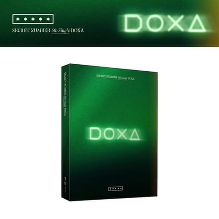 SECRET NUMBER 6ème album single 'DOXA' black