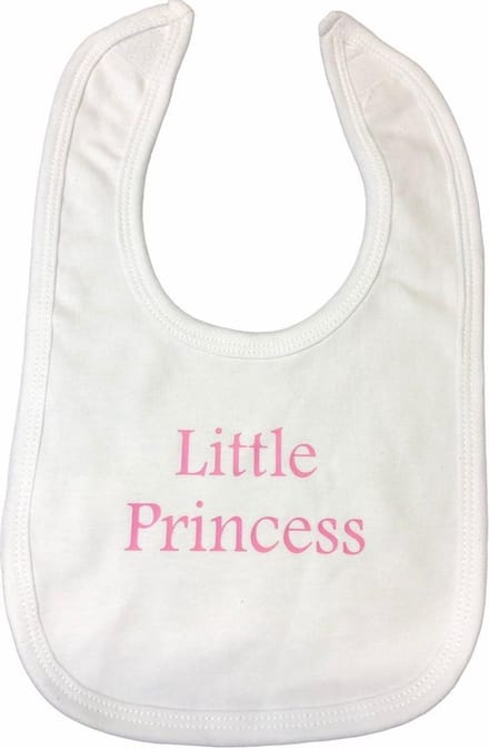 Soft Touch Slabber Princess Meisjes 33 Cm Katoen Wit/roze