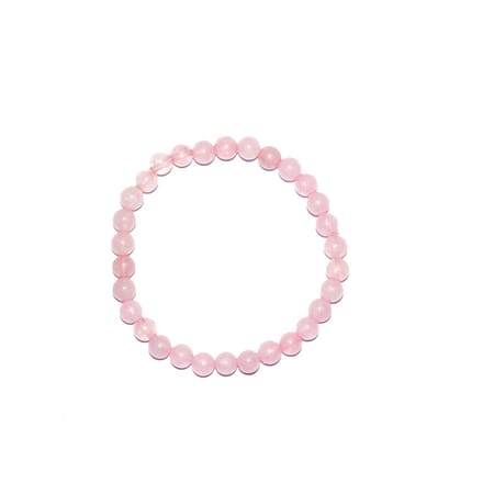 Rozenkwarts armband - Pure
