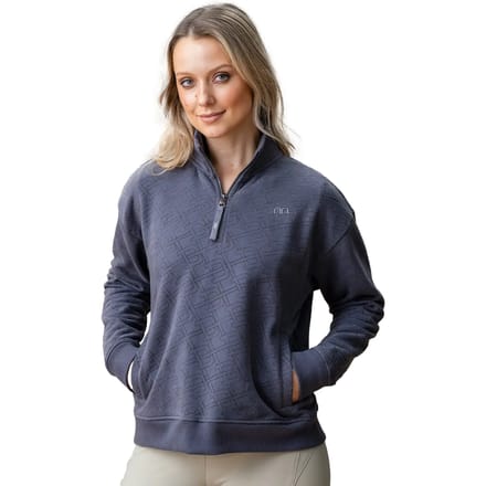 Dames sweatshirt met 1/2 rits Horseware Gabriel Alessandro Albanese