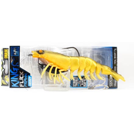 Chasebaits Flick Prawn King Heavy 180 mm 71 grammes Leurre Coulant 10 (6253)