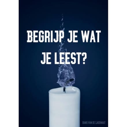 Begrijp Je Wat Je Leest? - Hans van de Lagemaat