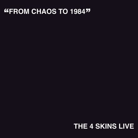 The 4 Skins - From Chaos To 1984 (The 4 Skins Live) (LP) (Coloured Vinyl)