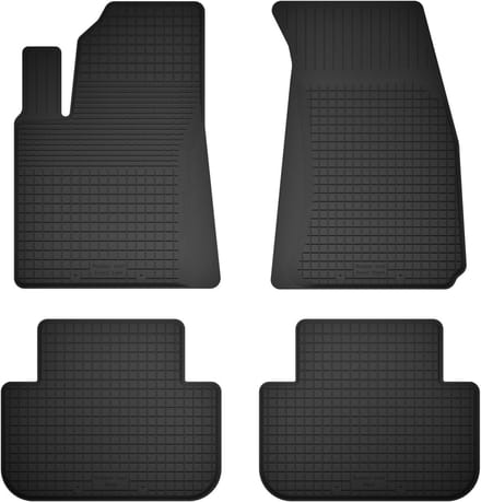 Wielganizator BasicProtect Serie - Universele Rubbermatten voor Auto - Tesla Model 3 - Anti-slip - Weerbestendig