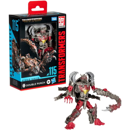 Hasbro Transformers: Rise of the Beasts Generations Studio Series Deluxe Class Action Figure Double Punch 11 cm Action Figuur