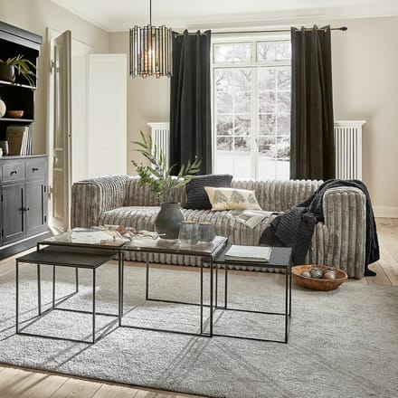 LOBERON Bank Roucemont grijs