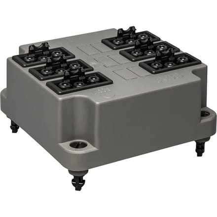 ABB 3640 Afdekking Met 6x GST18 3-Pool Connectoren - 1SPA007130F9545