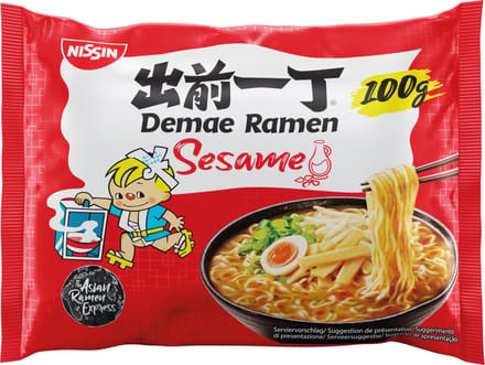 Nissin Demae Ramen Instant Noedels Sesam 30 x 100 g