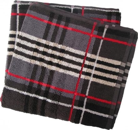 Essenza Chamberlain Handdoek - 50x100 cm - Black - 4 stuks