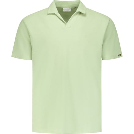 No Excess Polo V Solid Jacquard Green Größe: XXL | Poloshirts Outlet | Herren | Grün