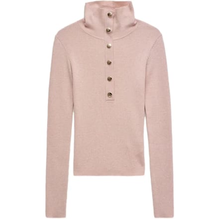 Polo met gouden knopen dames Salsa Jeans