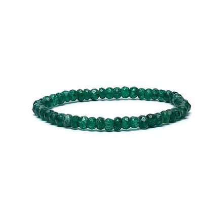 Yogi & Yogini - Armband - aventurijn - facet - AA kwaliteit - elastisch