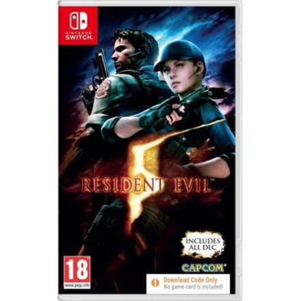 Nintendo Switch Switch Resident Evil 5 (Code in Box) Games