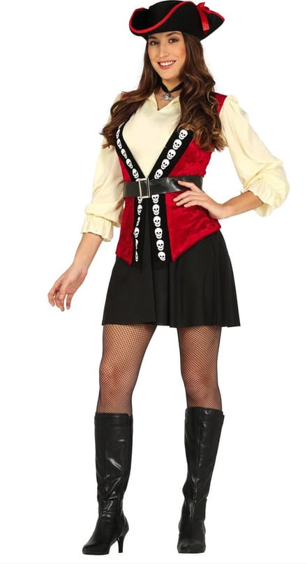 Piraten Kostuum Dames - Maat M