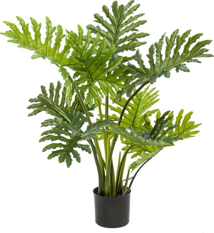 Emerald - Kunstplant Philodendron Selloum 80cm - Kunstplant voor binnen
