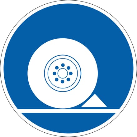 Wielkeg verplicht sticker 400 mm