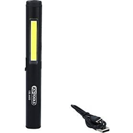 KS Tools 150.4400 COB-LED-inspectielamp 350 lumen met UV-spot-LED en laserpointer