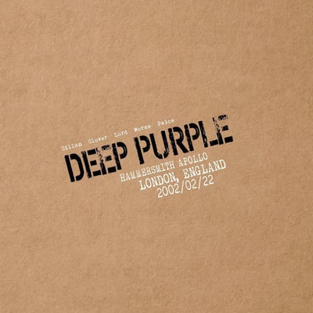 Live In London 2002 - Deep Purple
