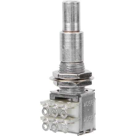 Potentiomètre pour Guitare Basse Électrique B50K Potentiomètre Concentrique Avec Repère Central gray