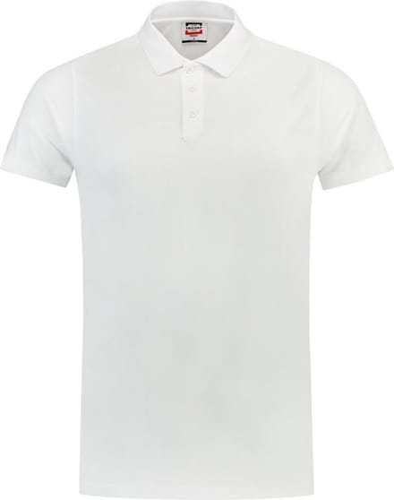 Tricorp 201001 Poloshirt Cooldry Bamboe Fitted - Wit - Maat S