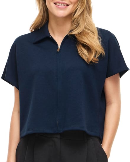 Vila Siffie Collar Zipper Shirt Dames - Maat L