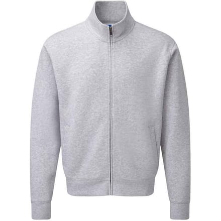 Russell Heren Authentiek Sweatjack (Lichte Oxford Heide)