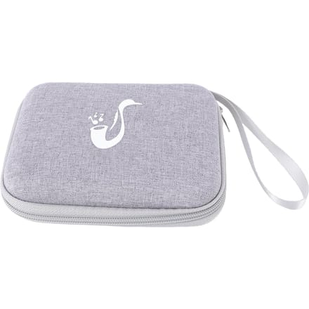 Sac de rangement pour étui à anches Imperméable Support pour anches de saxophone et de clarinette Pochette Matériau EVA Protecteur d'anches Capacité 15 pièces grise