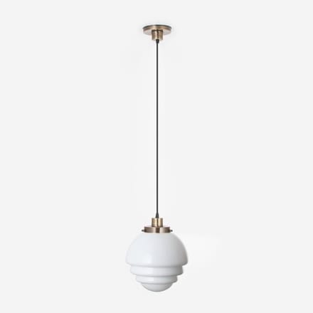 Hanglamp aan snoer Citrus Small 20's Brons - Art Deco Trade