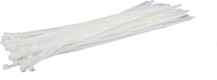 TD47 Kabelbinders 3.6 x 300 mm Wit - Tie wraps - Tyraps