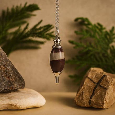 Shiva Lingam with Point Pendulum