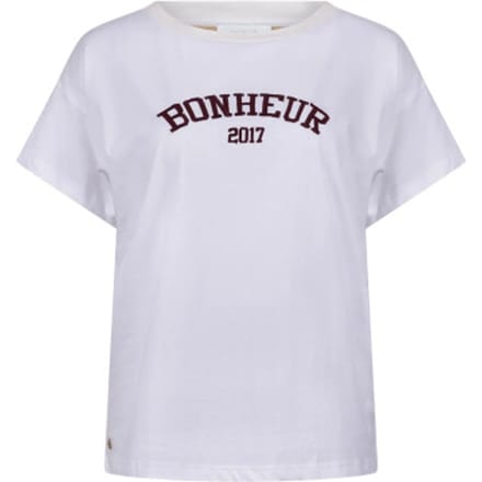 Nukus Nkf04020 392 senna t-shirt offwhite/cherry