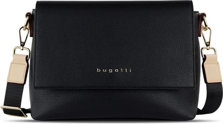 bugatti Schoudertas Ella Shoulder Bag Black Zwart