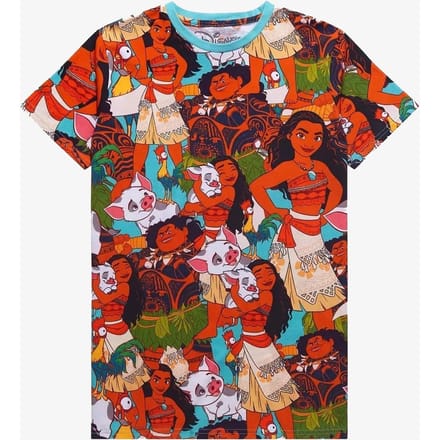 Cakeworthy Moana AOP T-Shirt - M