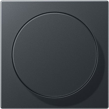 Jung A Range Rotary Dimmer Afdekking Matt Antraciet - A1740BFANM