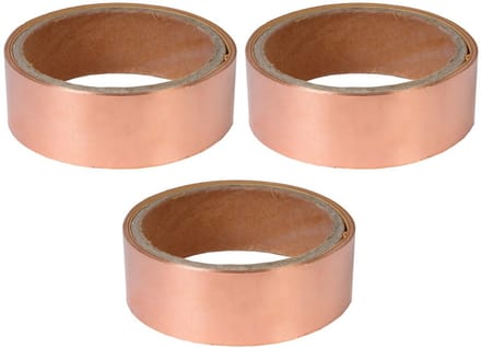3x rollen anti-slakken kopertape 4 m - Ongediertebestrijding / weermiddel