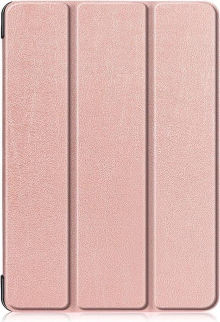 Shop4 - Geschikt voor Lenovo Tab E10 Hoes - Smart Book Case Rosé Goud