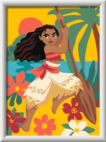Ravensburger – CreArt: Vaiana's Adventures – Schilderen op Nummer