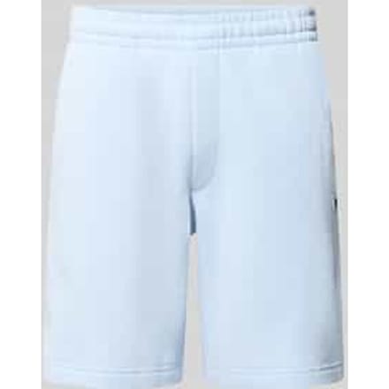 relaxed fit sweatshorts van katoenmix