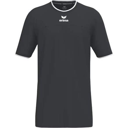 Erima Referee Scheidsrechtersshirt Korte Mouw Heren - Zwart | Maat: S