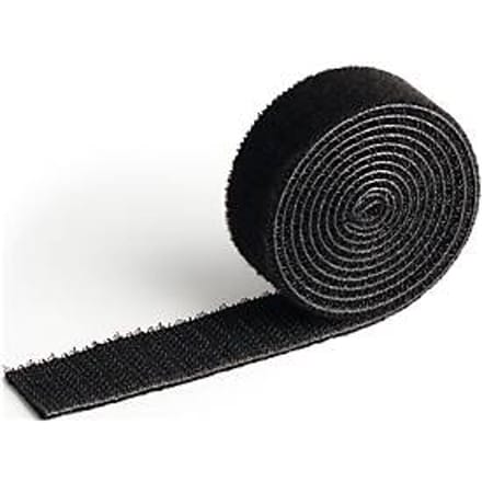 Durable Klittenbandkabelbinders CAVOLINE® GRIP 20 503201 Zwart 20 mm 1 stuk(s) 1000 mm