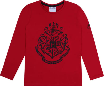 Maroon meisjes Harry Potter blouse met lange mouwen