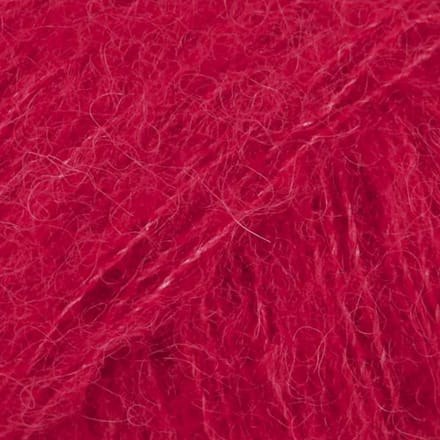 DROPS Brushed Alpaca Silk Uni Colour - 07 rood - Wol Garen