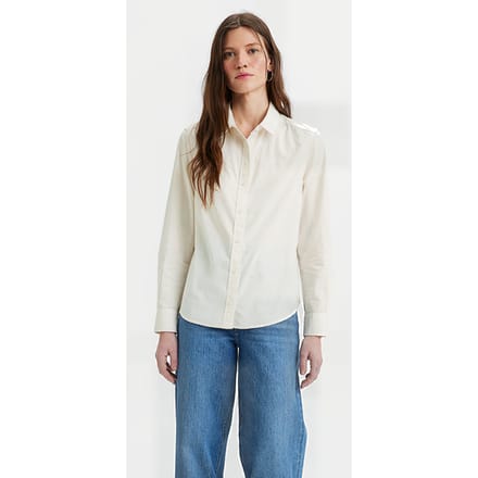 Levi's The Button-down Shirt Beige Taglia: XXS | Magliette intime Outlet | Donna | Marrone