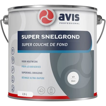 Avis Super Snelgrond Wit 2,5 Ltr