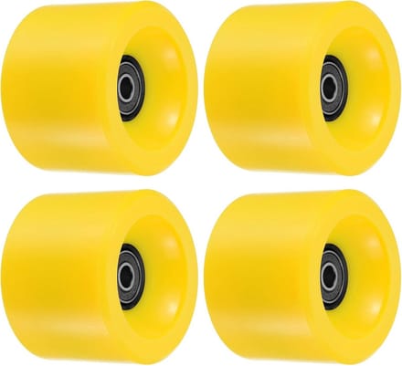 Zachte Longboard Wielen 70mm 78A met ABEC-9 Lagers - 4 Pack Perfect voor Skateboards